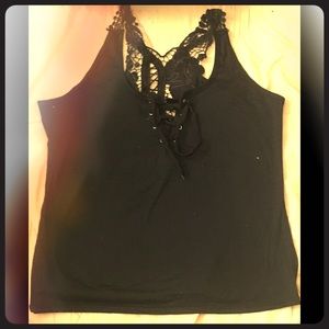 V-neck tank top